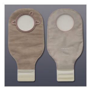11334900 Transparent 12 In. Two-piece Drainable Ostomy Pouch Ostomy Supplies