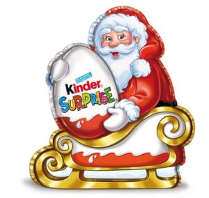 Ferrero Kinder Surprise Hollow Chocolate Santa