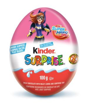 Ferrero Kinder Surprise Milk Chocolate With Milky Lining And Surprise Toy