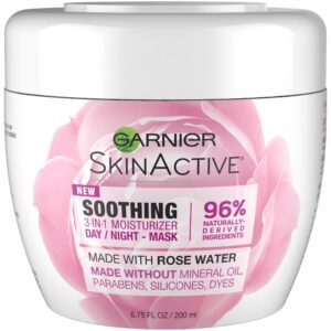 Garnier SkinActive 3-in-1 Face Moisturizer with Rose Water – 6.8 Oz Skin Care