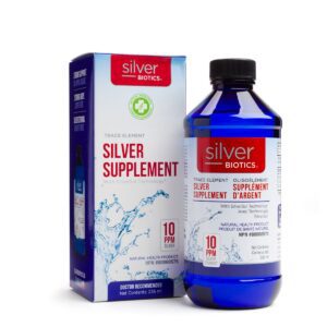 Silver Biotics Silver Supplement 10ppm Vitamins & Herbals