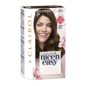 Clairol Nice’n Easy Permanent Hair Color – Medium Neutral Brown Hair Colour Treatments