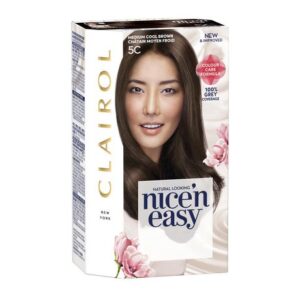 Clairol Nice’n Easy Permanent Hair Color – Medium Cool Brown Hair Colour Treatments