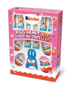 Kinder Easter Egg Hunt Kit Pink