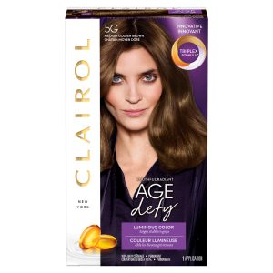 Clairol Age Defy Expert Collection Hair Color, 5g Medium Golden Brown Hair Colour Treatments