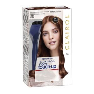 Clairol Root Touch-up Permanent Hair Color – Medium Auburn Reddish Brown Hair Colour Treatments