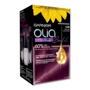 Garnier Permanent Olia Oil Powered Hair Colour - Violet Red #4.26