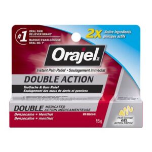 Orajel Double Action Toothache & Gum Relief Gel Treatments