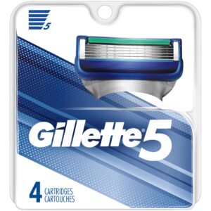 Gillette5 Men's Razor Blade Refills 4 Count