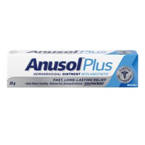Anusol Plus Hemorrhoidal Ointment Analgesics