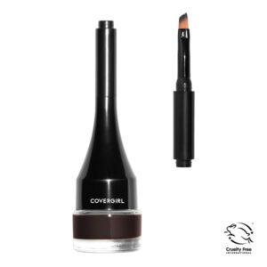 CoverGirl Easy Breezy Brow Sculpt + Set Pomade – Rich Brown – Very Dark Brown Cosmetics