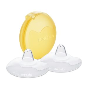 Medela 2 X 20mm Contact Nipple Shields With Case 2.0 Count Nursing