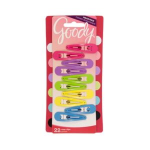Goody Girls’ Value Painted Gloss Contour Clips – 22.0 Ea Hair Accessories