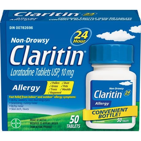 Claritin Allergy Medicine, 24-hour Non-drowsy Relief 10 Mg