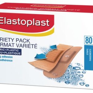 Elastoplast Variety Pack Fabric And Plastic Plasters Bandages and Dressings