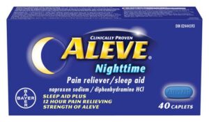 Aleve Nighttime Pain Reliever & Sleep Aid Analgesics and Antipyretics