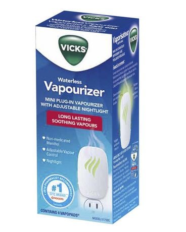 Vicks V1750c Waterless Vapourizer White - CTC Health