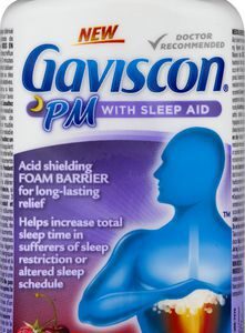 Gaviscon Gaviscon Pm With Sleep Aid Tablet Fruit Blend 50.0 Ea Antacids / Laxatives