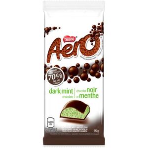Aero Nestl Aero Dark Mint Chocolate Bar Confections