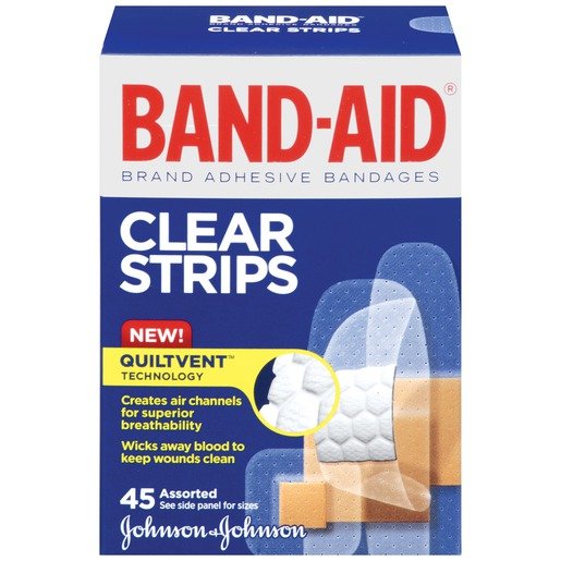 Band-aid Clear Comfort-flex Bandages Bandages and Dressings