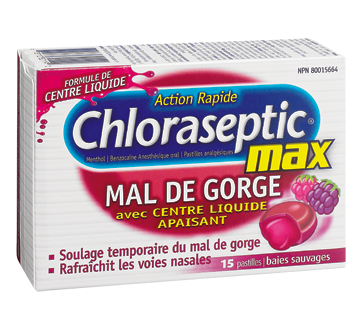 Chloraseptic Maximum Strength Sore Throat Lozenges Wild Berries Throat Lozenges and Sprays