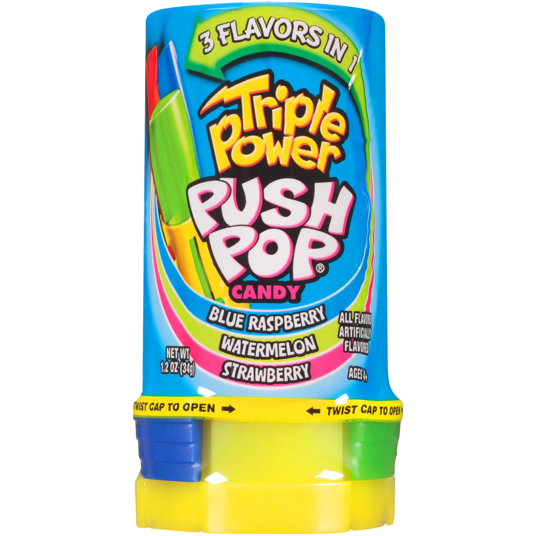 Push Pop Triple Power 1 pop Snacks