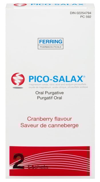 PICO-SALAX Cranberry Flavored Powder 2 Sachets