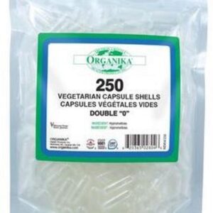 Organika Veggie Capsules Shell Size Double 0 Vitamins And Minerals