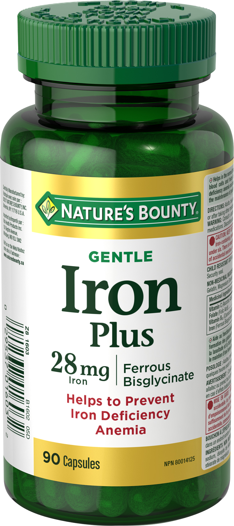 Nature's Bounty Gentle Iron Plus