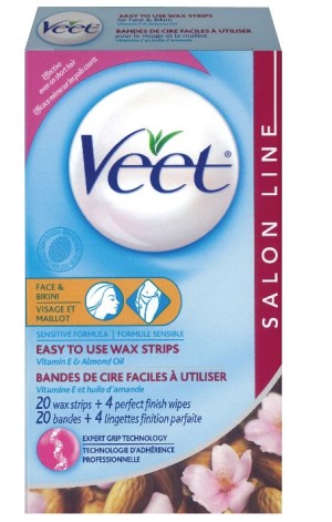 Veet Facial/bikini Wax Strips