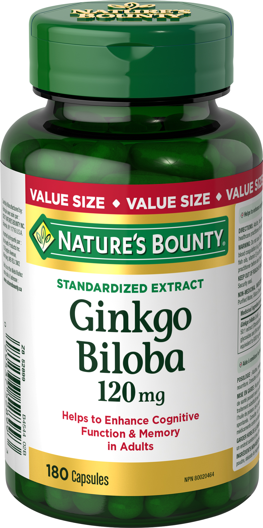 Nature's Bounty Ginkgo Biloba