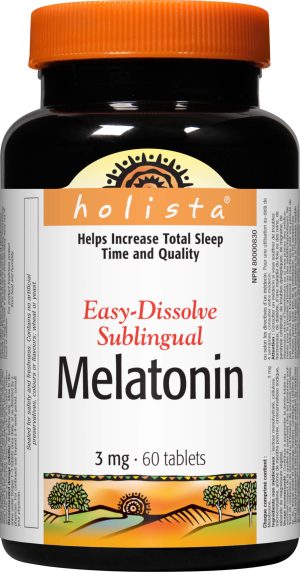 Holista Melatonin 3 Mg Easy Dissolve Sublingual