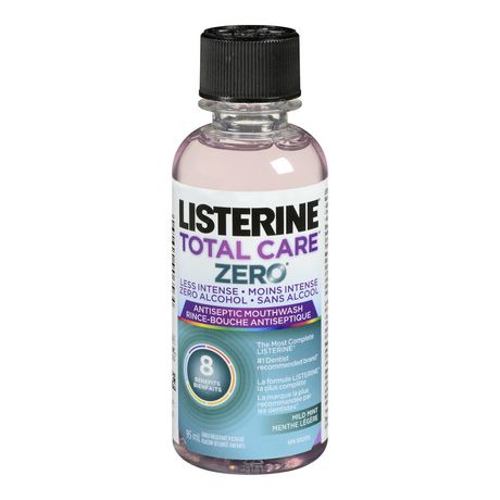 Listerine Total Care Zero Antiseptic Mouthwash In Mild Mint Mouthwash and Oral Rinses