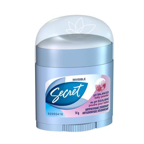 Secret Antisudorifique En Poudre Pour Bébé Invisible Ph Balanced 14 G