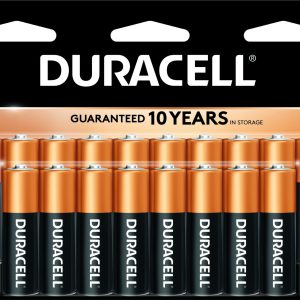 Duracell Coppertop AA Alkaline Batteries (MN1500B20Z) – Staples Back to School Supplies Batteries