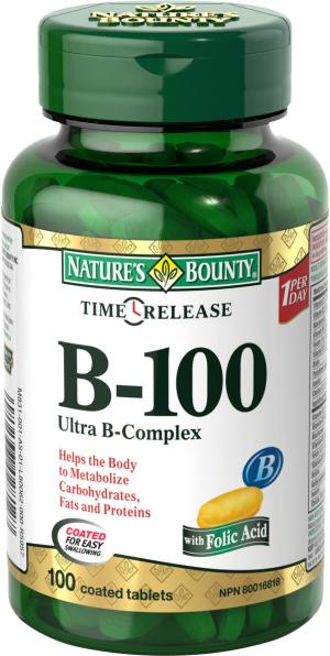 Nature's Bounty Time Release B-100 Ultra B-complex