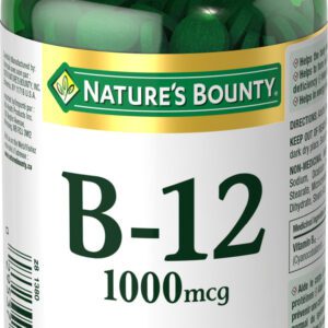 Nature’s Bounty Vitamin B-12 VITAMINS, DIET & FOOD SUPPLIMENTS