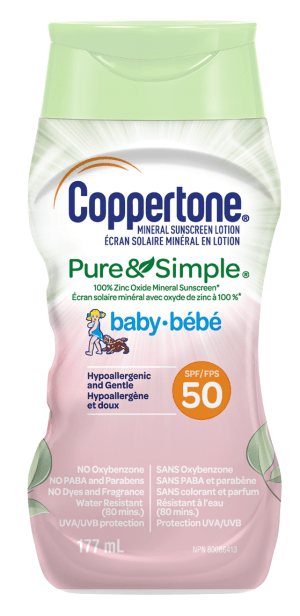 Coppertone Pure&smpl Bby Spf50