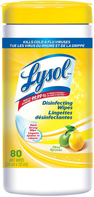 Lysol Disinfect Wipes Citrus