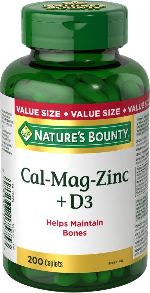 Nature's Bounty Calcium Magnesium Zinc