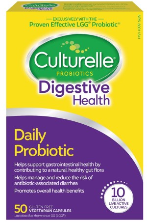 Culturelle Daily Probiotic Vegetarian Formula Capsules