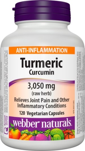 Webber Naturals Turmeric Curcumin 600mg