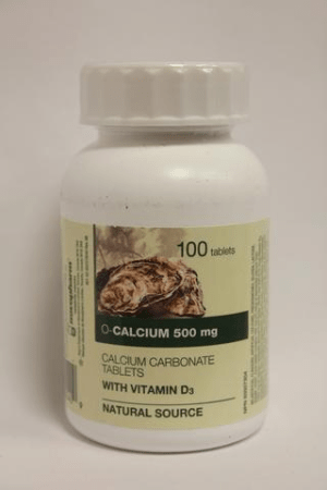 Novo-calcium Oystr Shel 500mg*