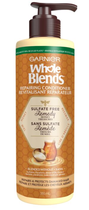 Garnier Whole Blend Cond Slt/f Hny