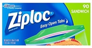 Ziploc Sndwch Bags Ez Open Tab Kitchen And Dining