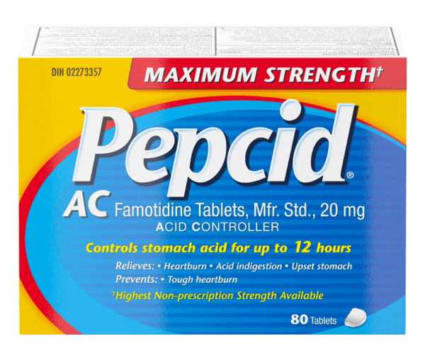 Pepcid Ac Max Strength Antacids and Digestive Support