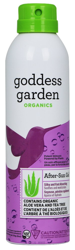 Goddess Garden Aloe Vera After-sun Gel Spray