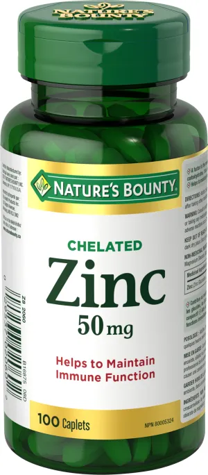 Nature's Bounty Zinc