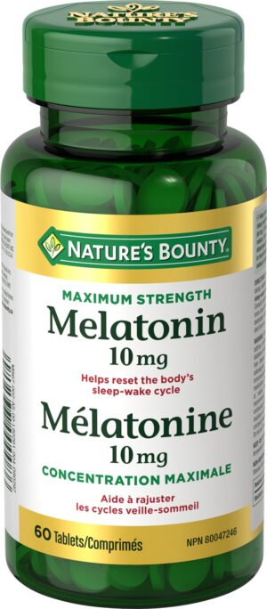 Nature's Bounty Maximum Strength Melatonin