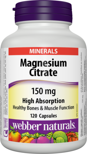 Webbr Mag Citrt High Abs 150mg